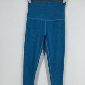 Yoga Women's Blue High Rise Activewear Leggings